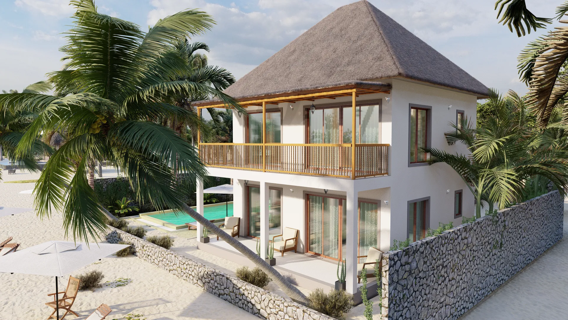 Babu Villas - Luxury beachfront villas in Jambiani