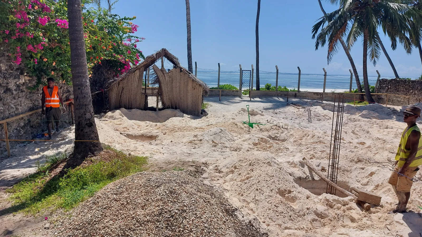 Matemwe Residential construction 2