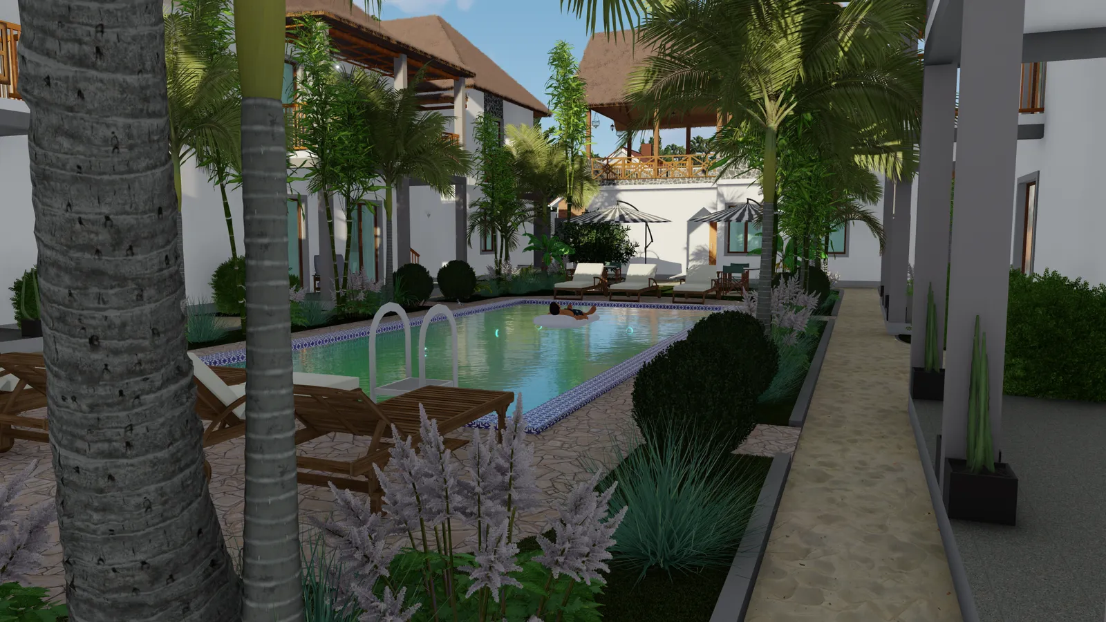 Villa Kiwengwa render 1