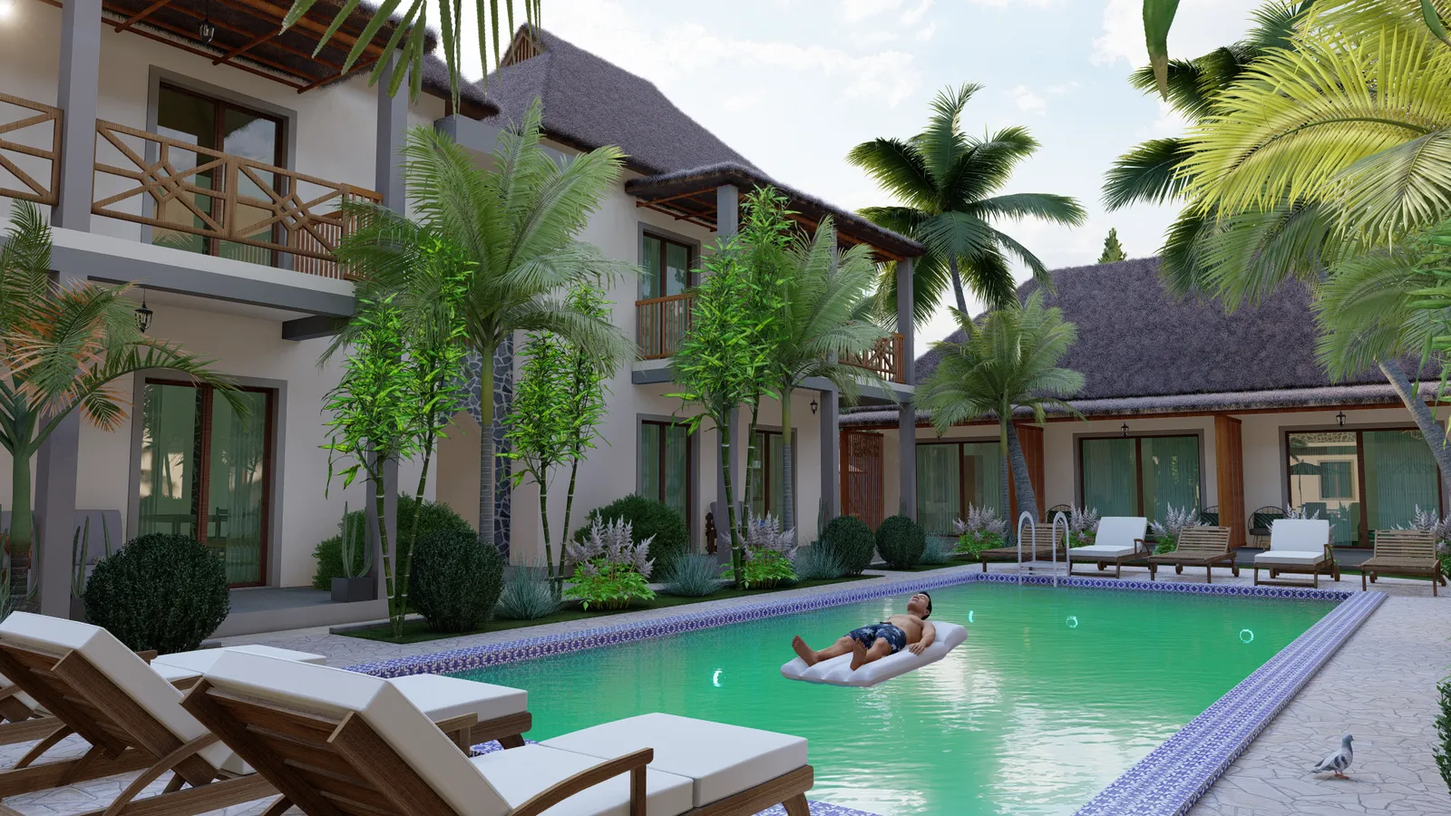 Villa Kiwengwa render 5